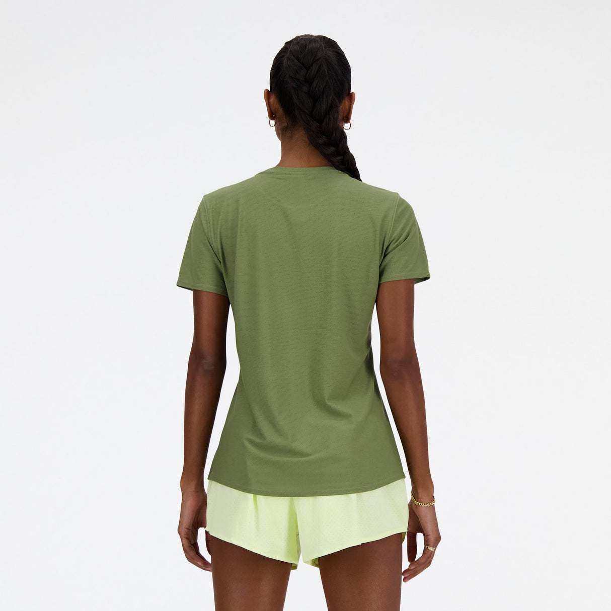 New Balance Women's Jacquard Slim T-Shirt-5