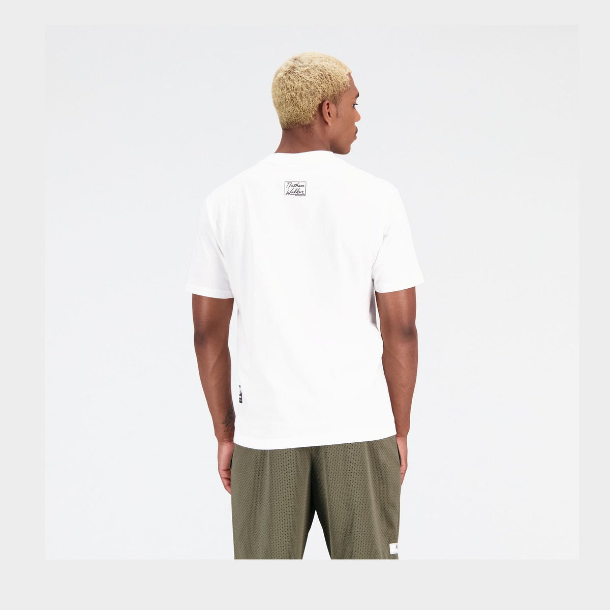 New Balance Men's Hoops Cotton Jersey Short Sleeve T-shirt-4