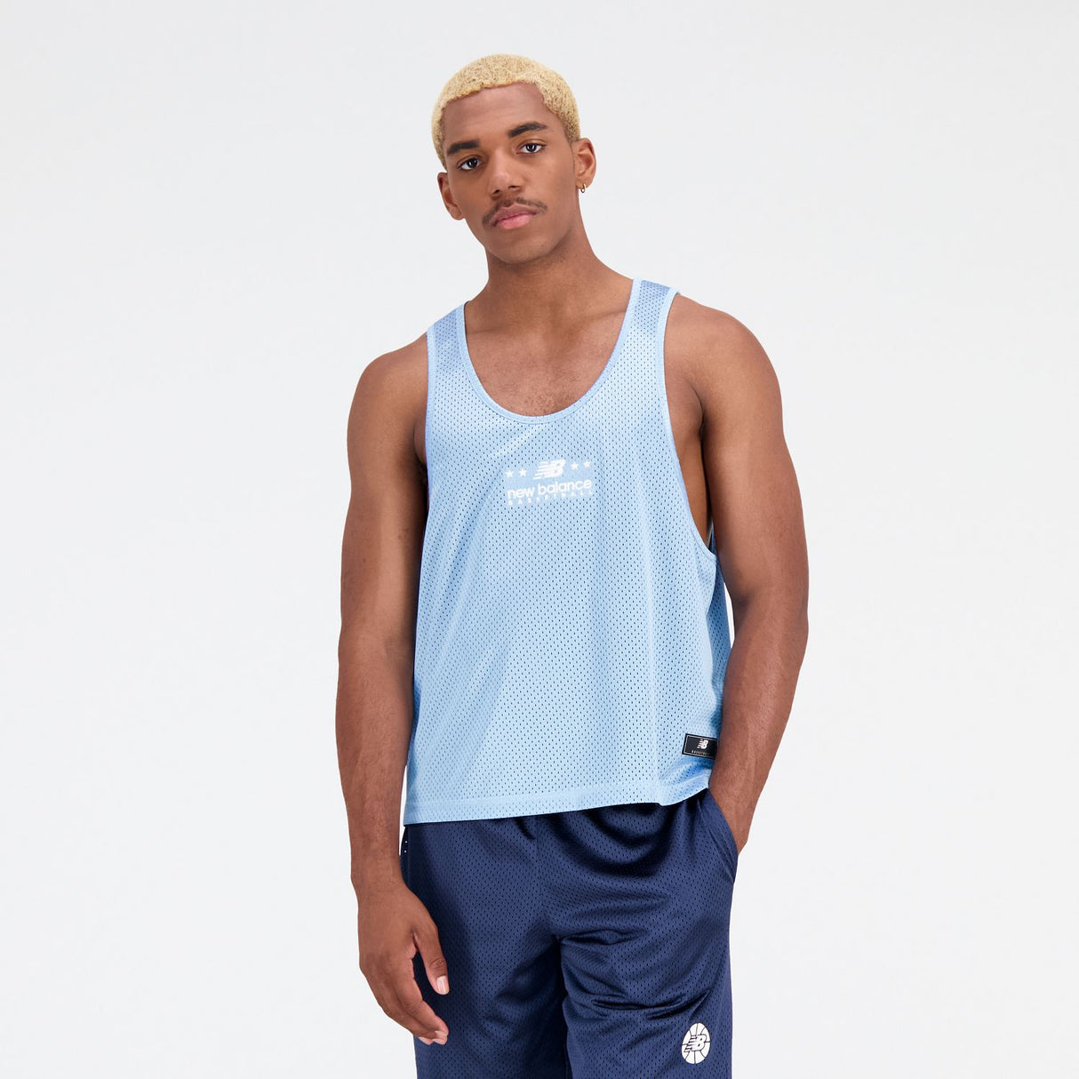 New Balance Men's Hoops Jersey Sleeveless Tank-1
