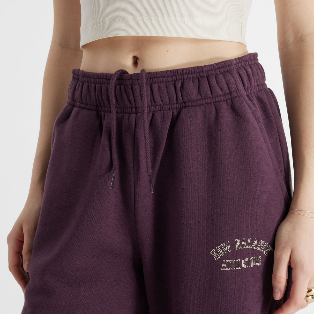 New Balance Women's Graphic Fleece Joggers-4
