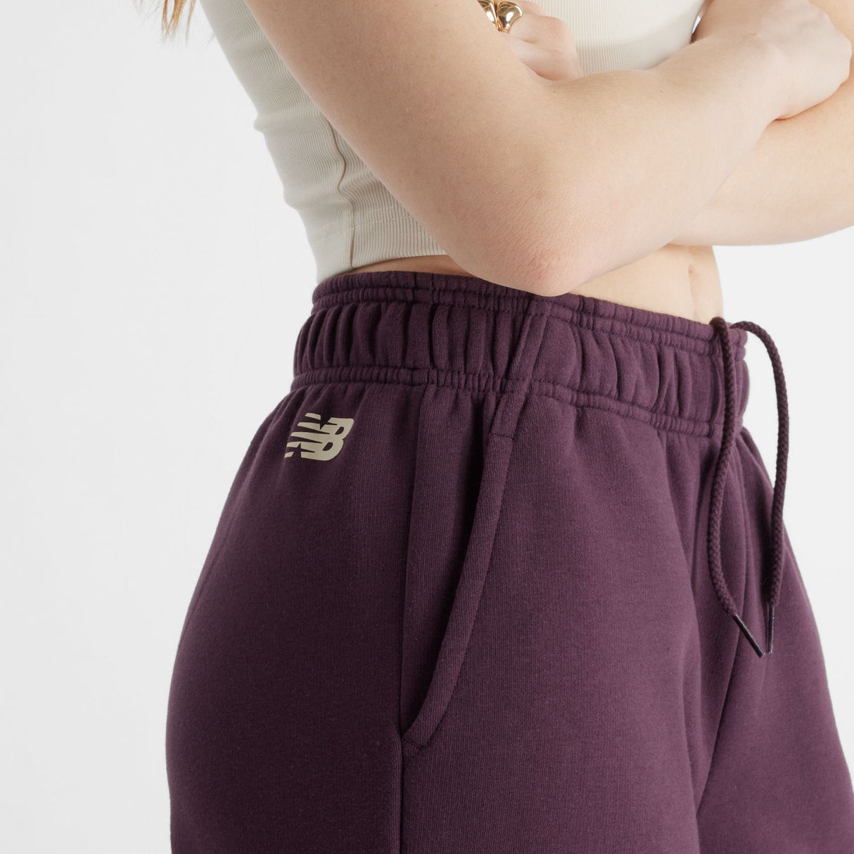 New Balance Women's Graphic Fleece Joggers-5