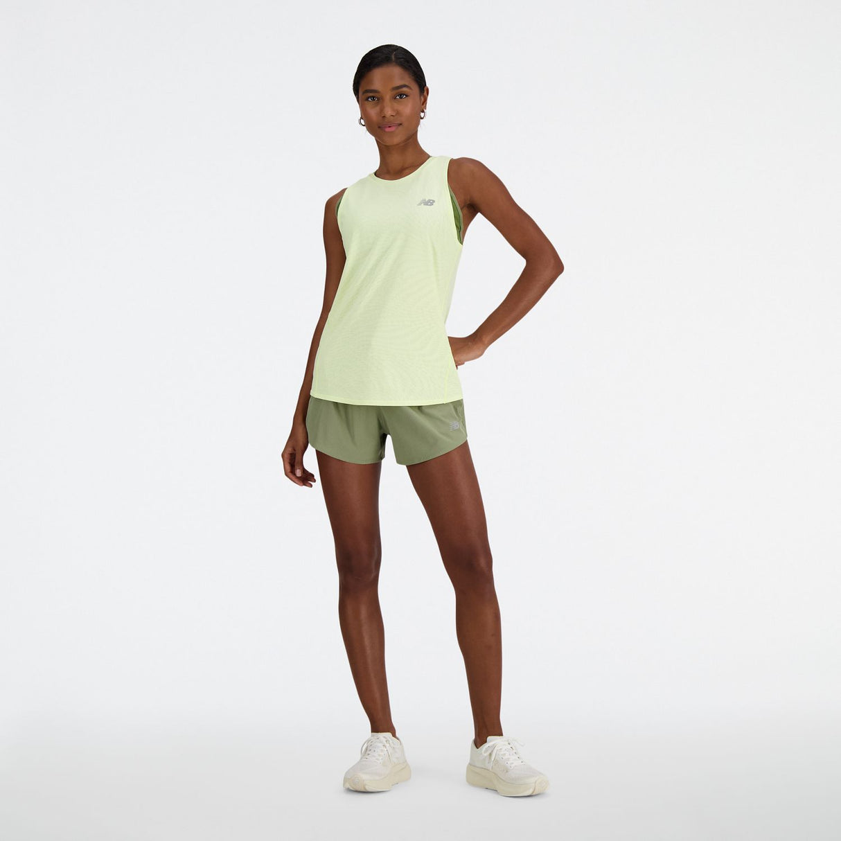 New Balance Women's Jacquard Slim Tank-1