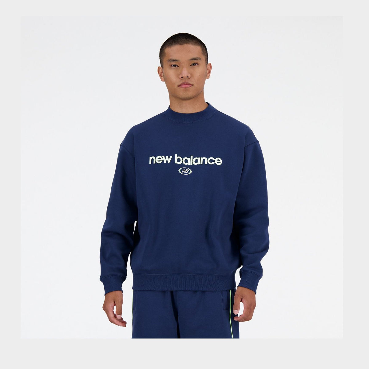 New Balance Men's Hoops Crewneck-3