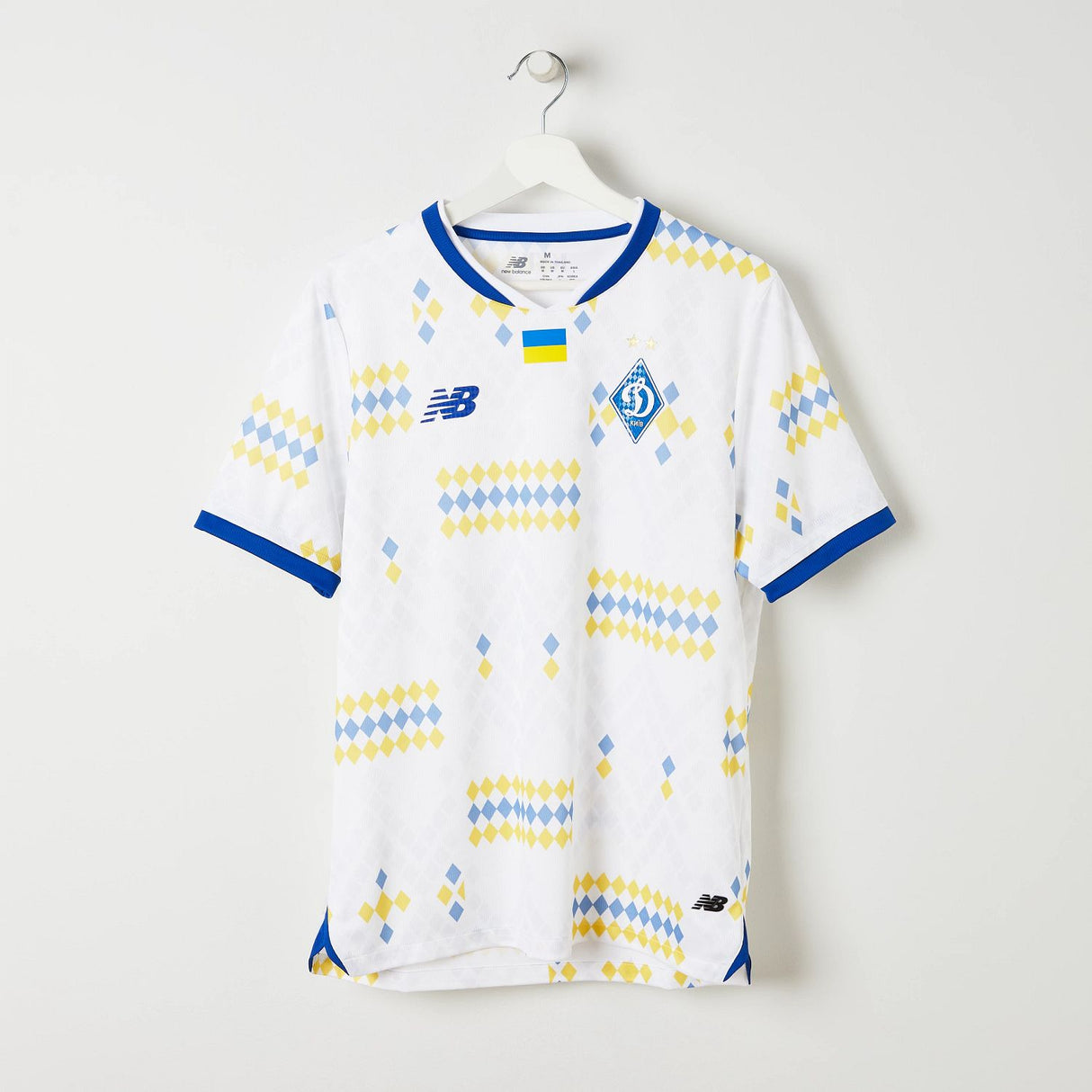 New Balance Men's FC Dynamo Kyiv Home Short Sleeve Soccer Jersey-7