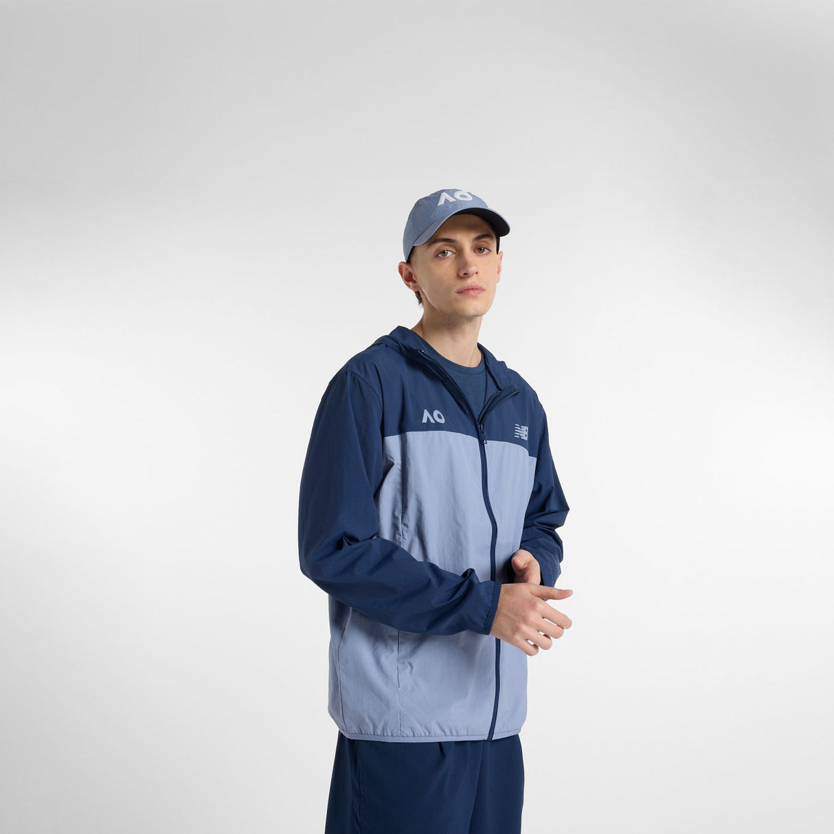 New Balance Men's Australian Open Athletic Woven Jacket-12