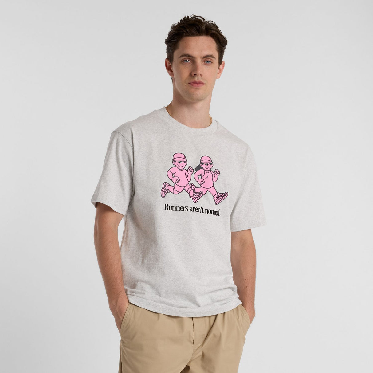 New Balance Men's Face Oka Runner T-Shirt-1