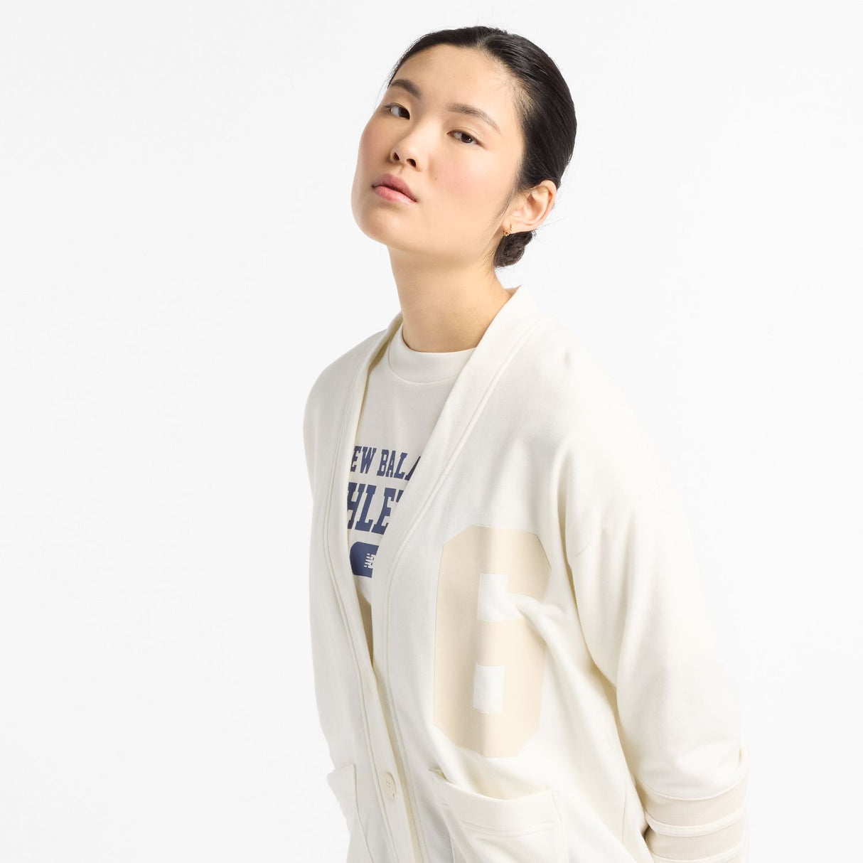 New Balance Women's Coastal Fleece Cardigan-2