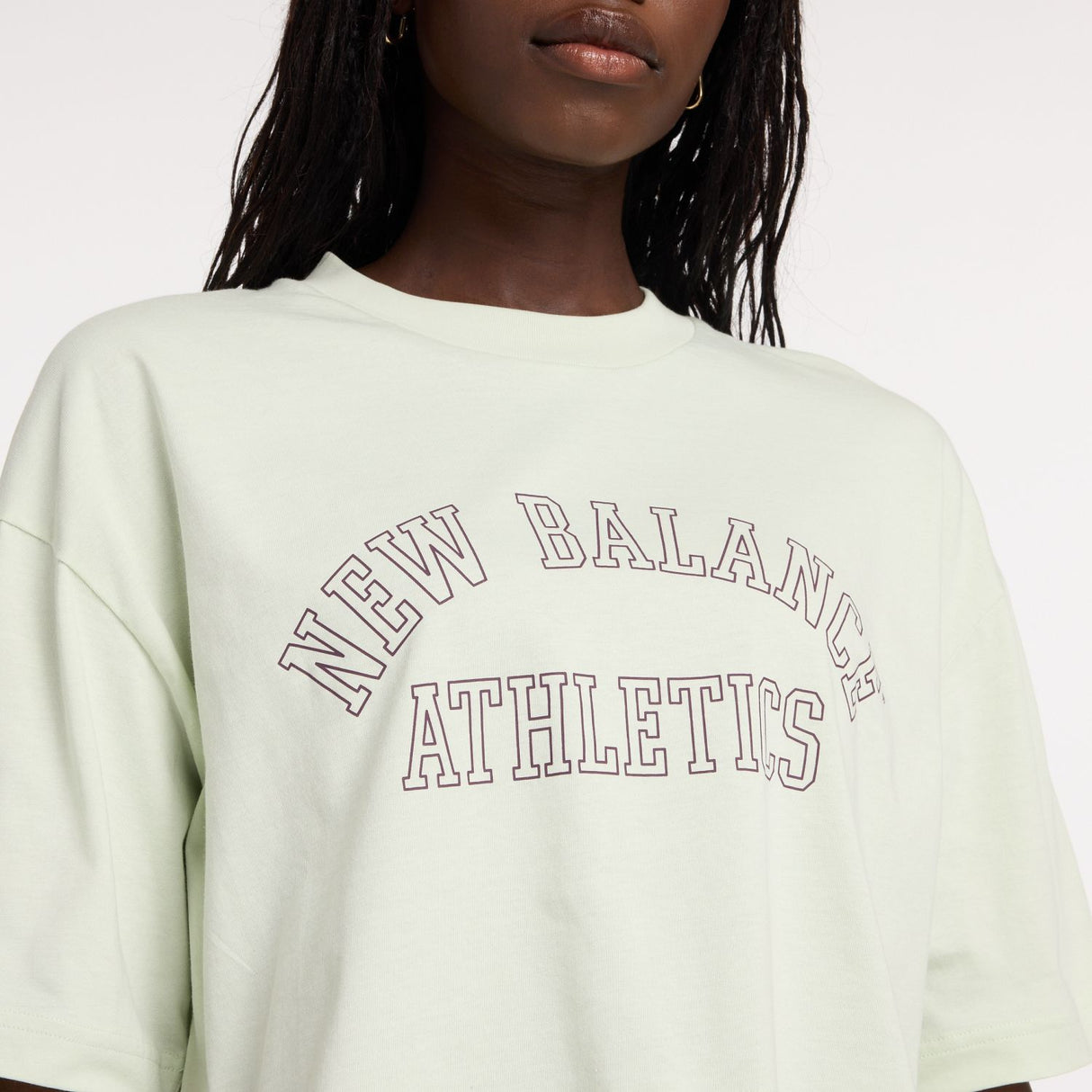 New Balance Women's Graphic Oversized Jersey T-Shirt-4
