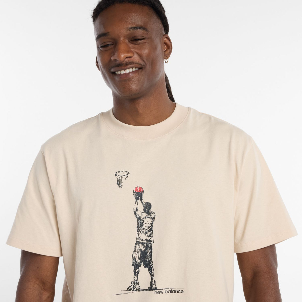 New Balance Men's Hoops Player Graphic T-Shirt-5