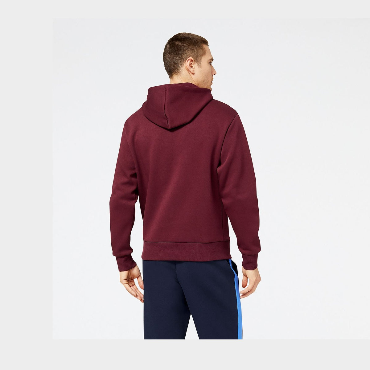 New Balance Men's Hoops Abstract Fleece Hoodie-3