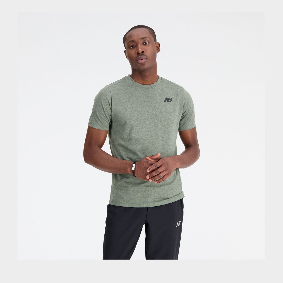 New Balance Men's Tenacity Heathertech T-Shirt-2