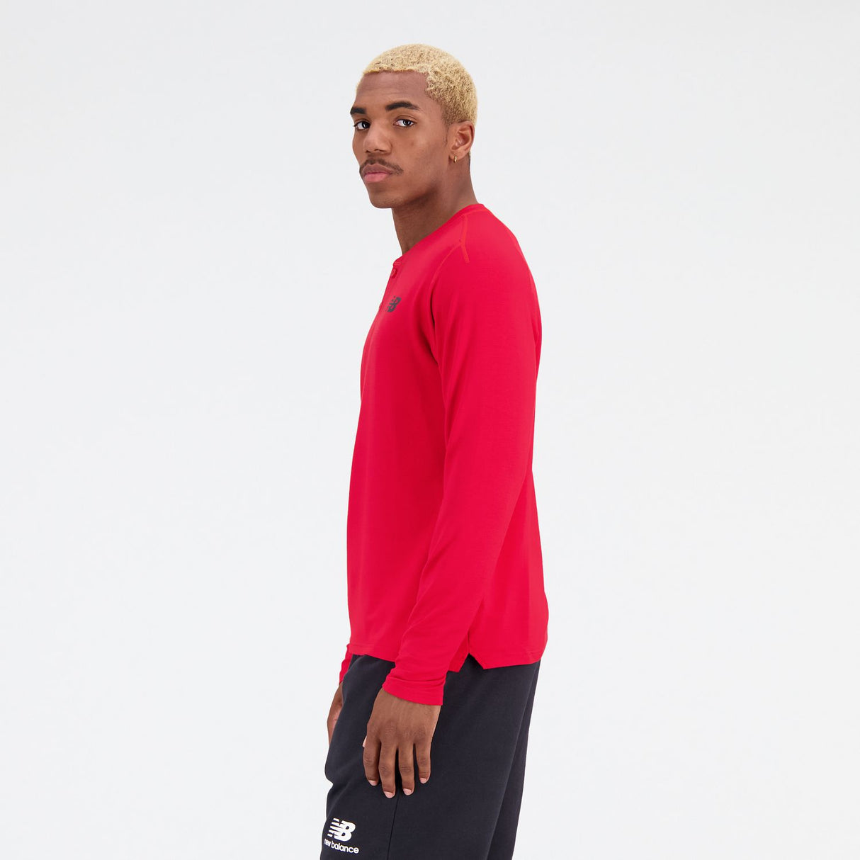 New Balance Men's Baseball Henley-2