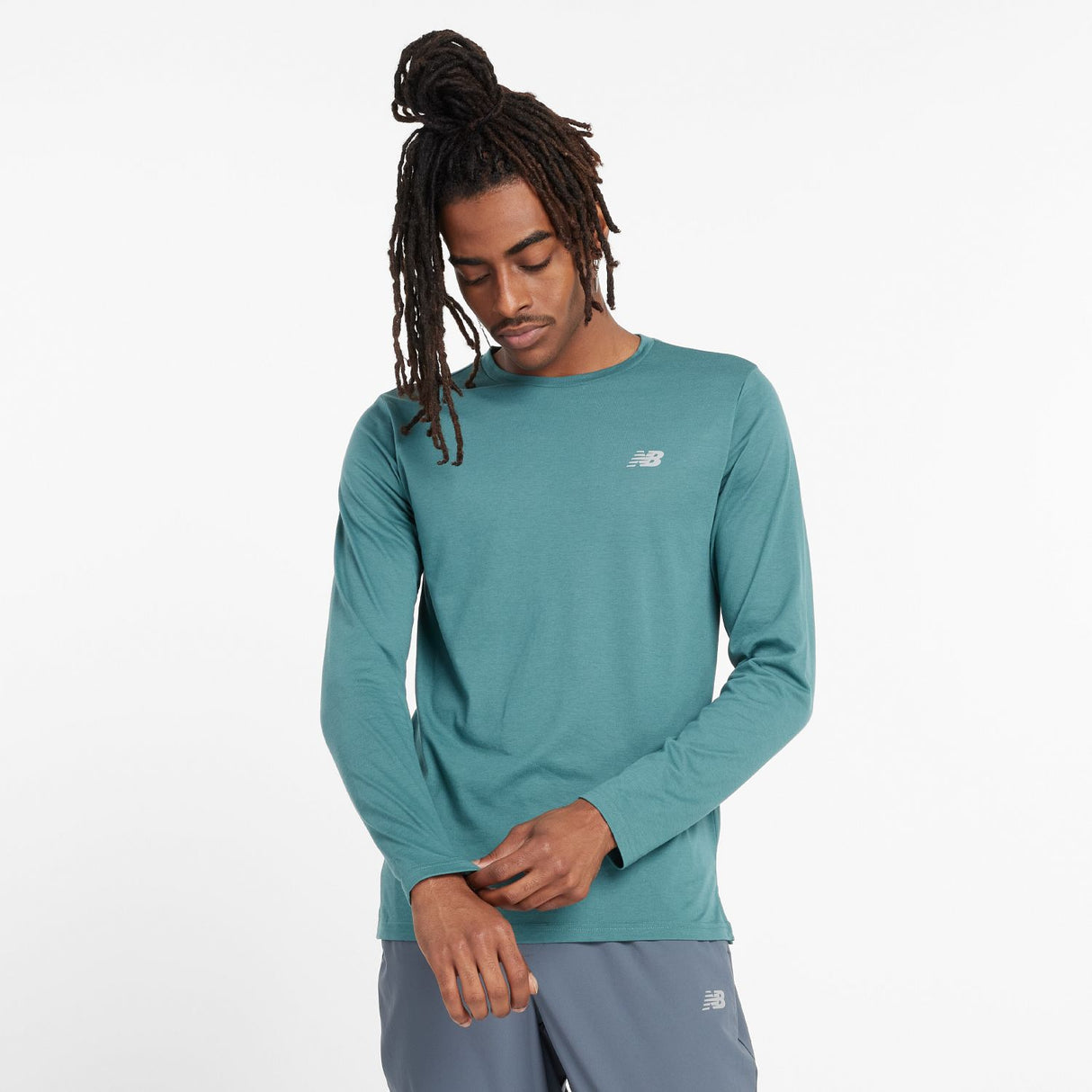 New Balance Men's Lightweight Jersey Long Sleeve-1