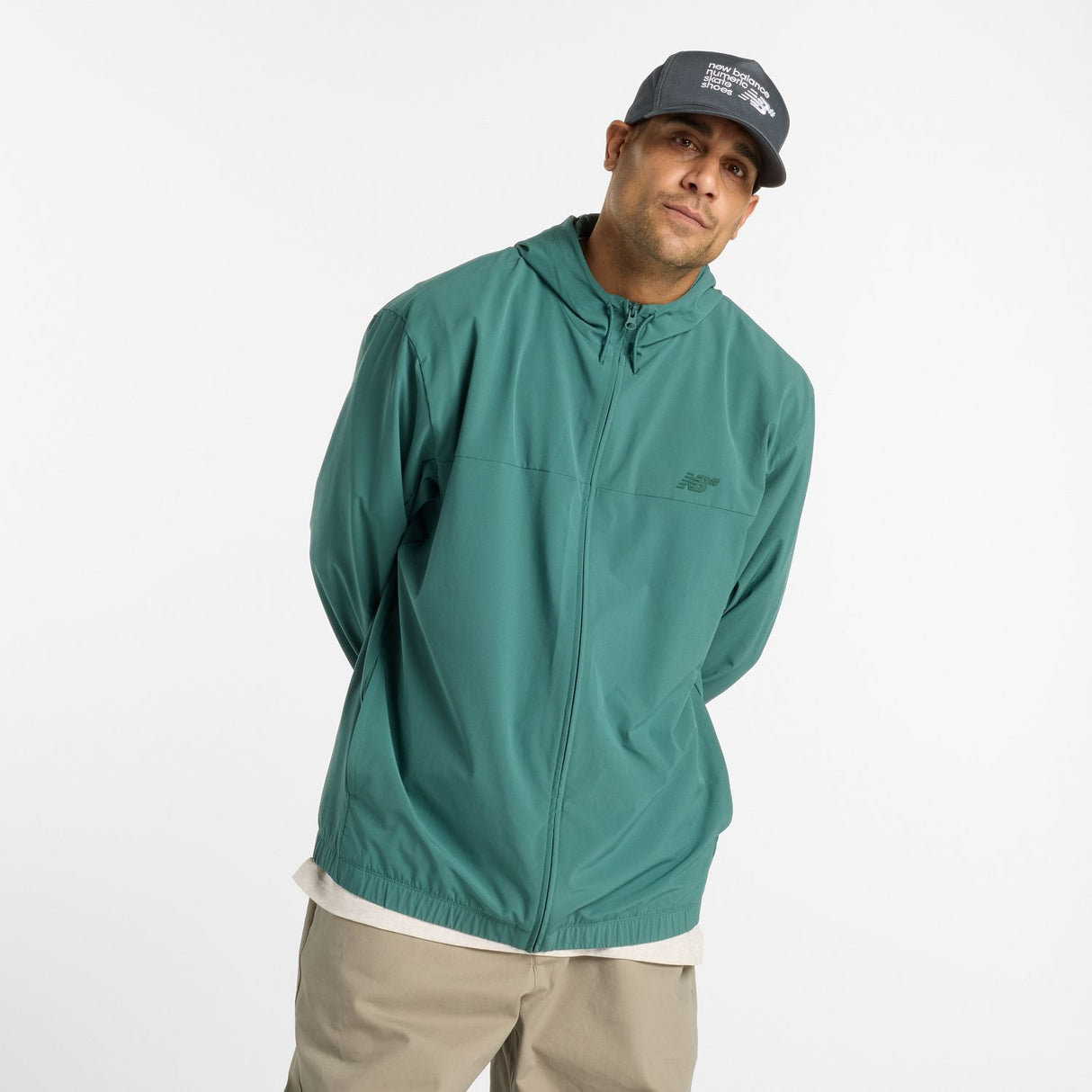 New Balance Men's Numeric Woven Full Zip Jacket-3