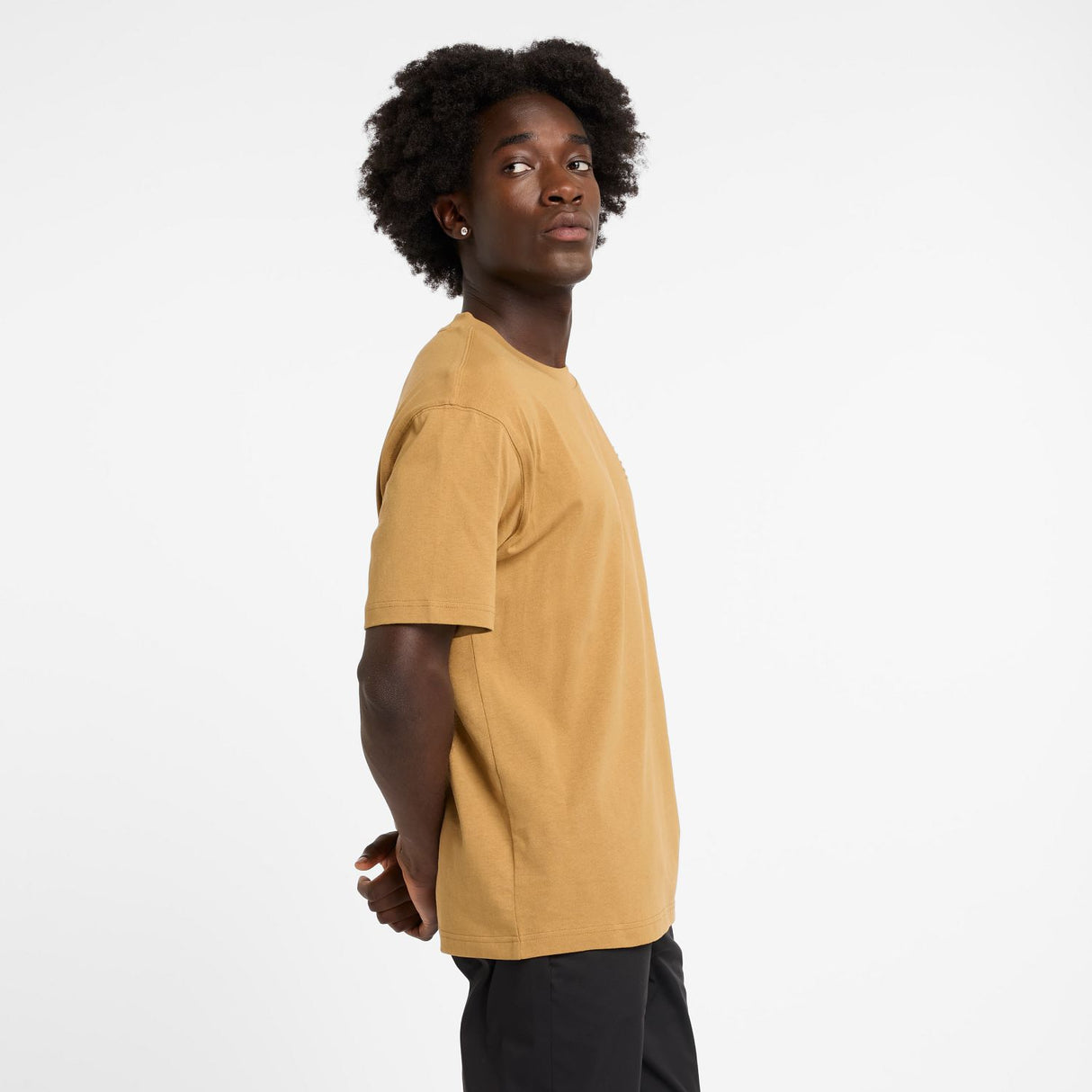 New Balance Men's Embossed Logo Jersey T-Shirt-2