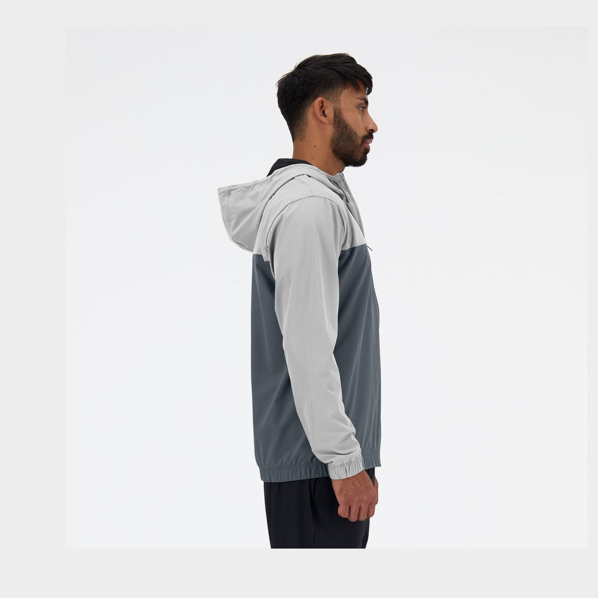 New Balance Men's Woven Full Zip Jacket-2