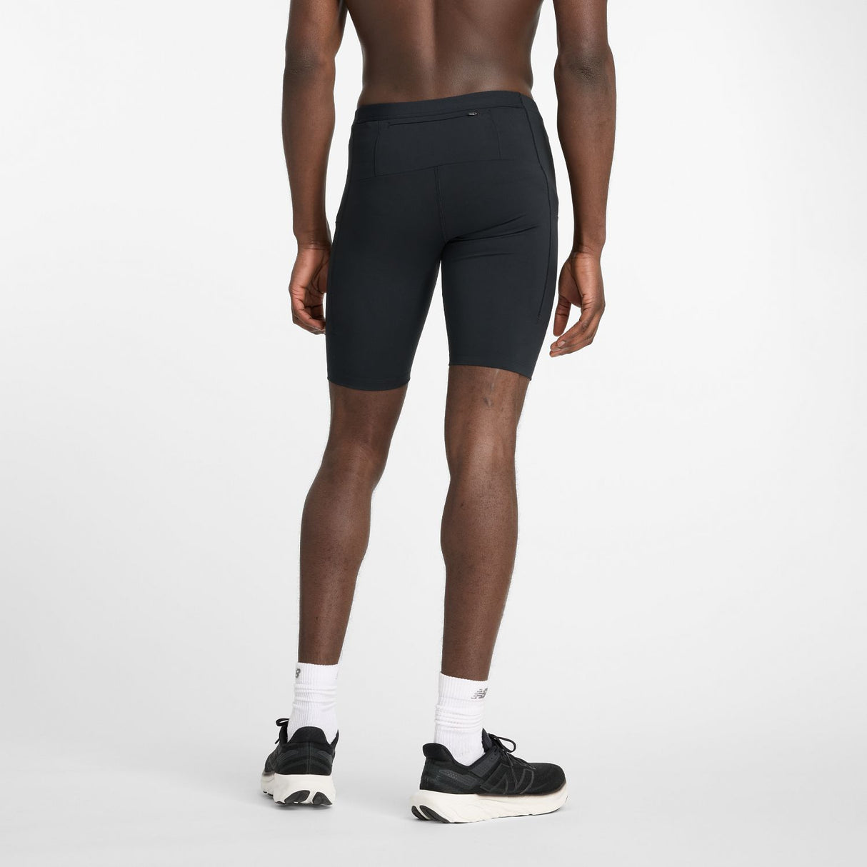 New Balance Men's Sleek Pocket Half Tights 9-5