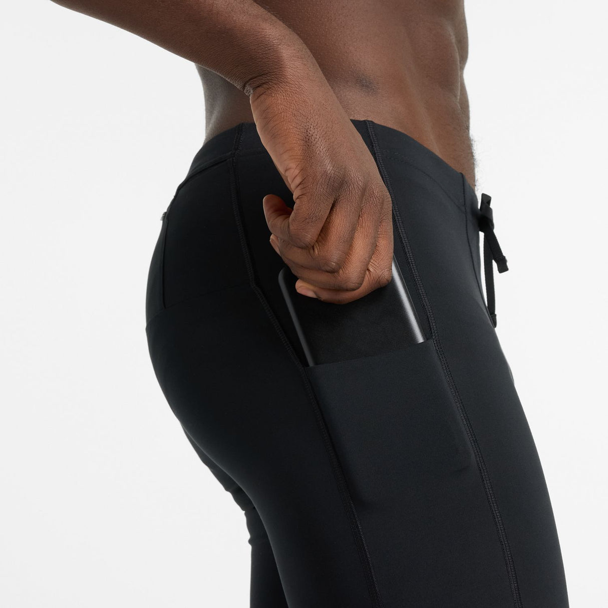 New Balance Men's Sleek Pocket Half Tights 9-8
