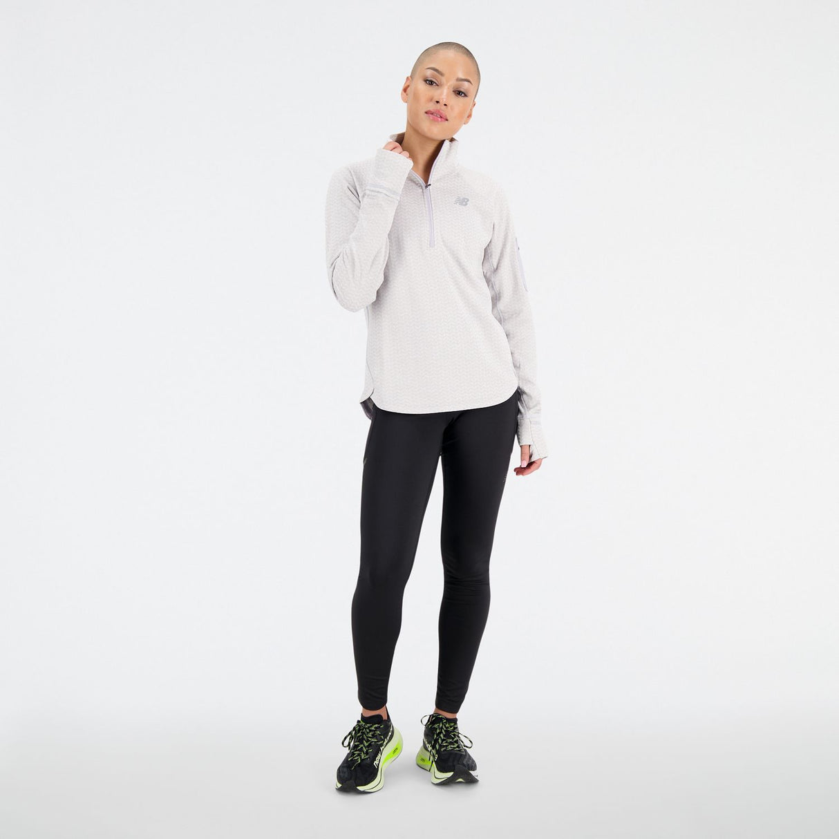 New Balance Women's Heat Grid Half Zip-2