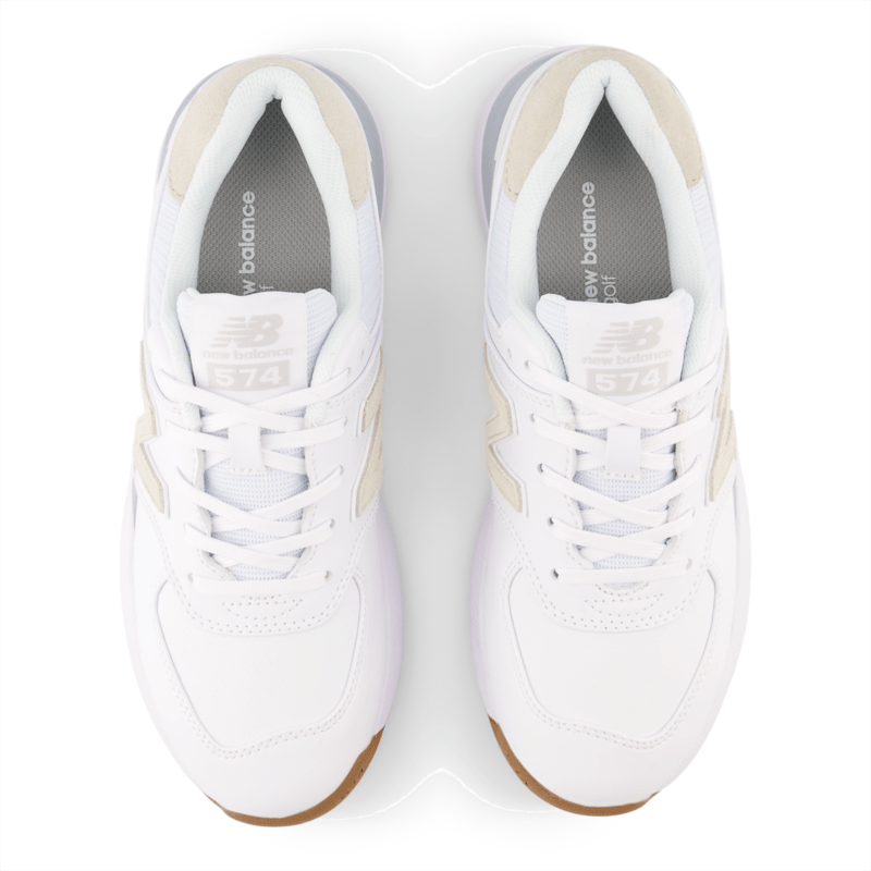 New Balance Women's 574 Greens V2 Golf Shoes - WG574WT Womens Footwear Golf