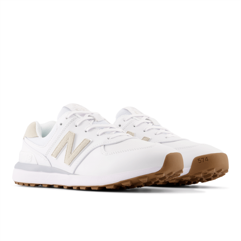 New Balance Women's 574 Greens V2 Golf Shoes - WG574WT Womens Footwear Golf