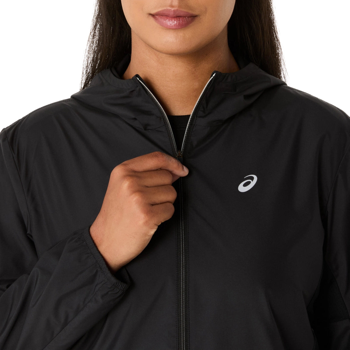 Asics Women's Silver Jacket Womens Apparel Jackets & Vests