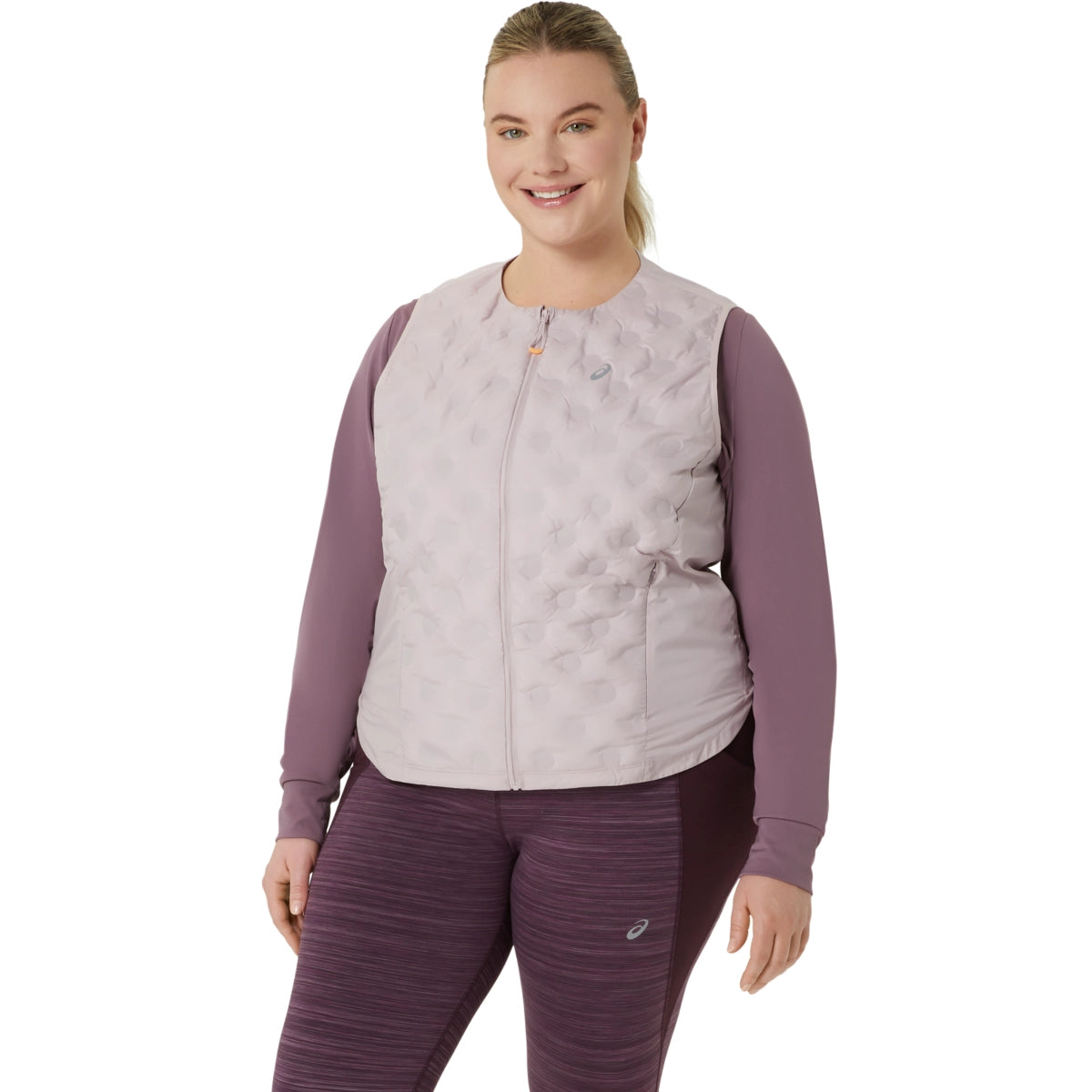 Asics Women's Nagino Run Padded Gilet Womens Apparel Jackets & Vests