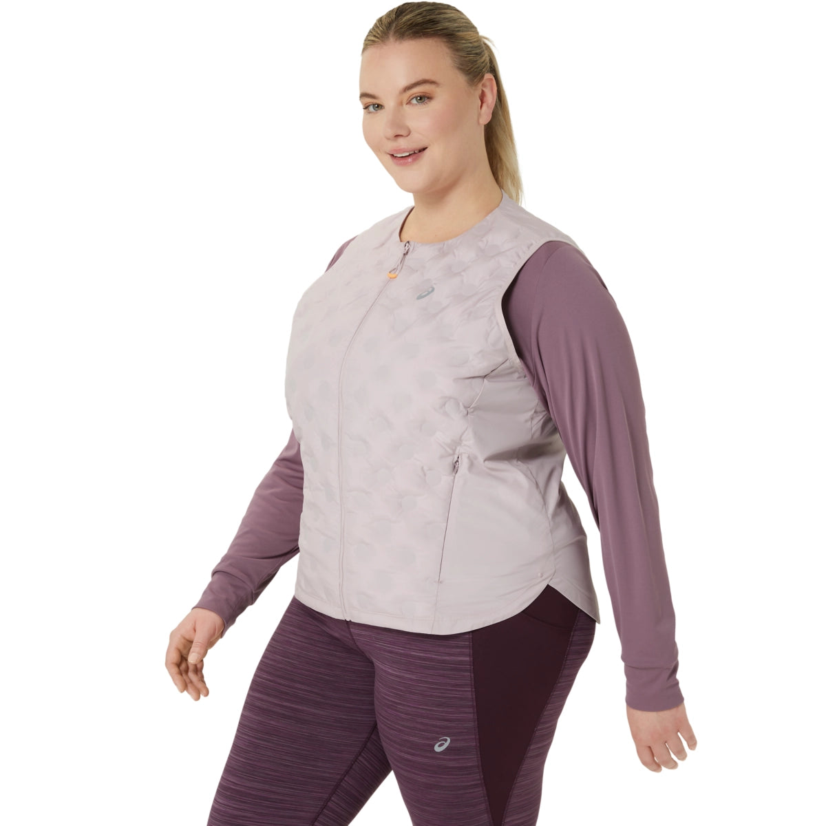 Asics Women's Nagino Run Padded Gilet Womens Apparel Jackets & Vests