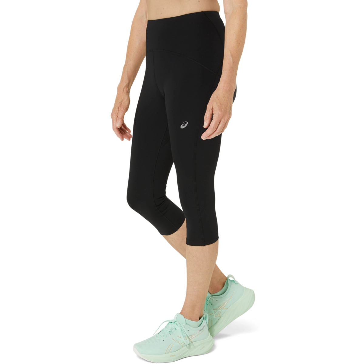 Asics Women's Road High Waist Capri Tight Womens Apparel Pants & Sweatpants
