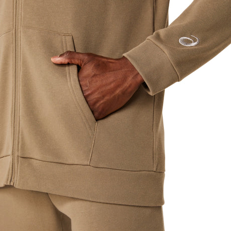 Asics Men's Sweat Full Zip Hoodie Mens Apparel Sweatshirts & Fleece