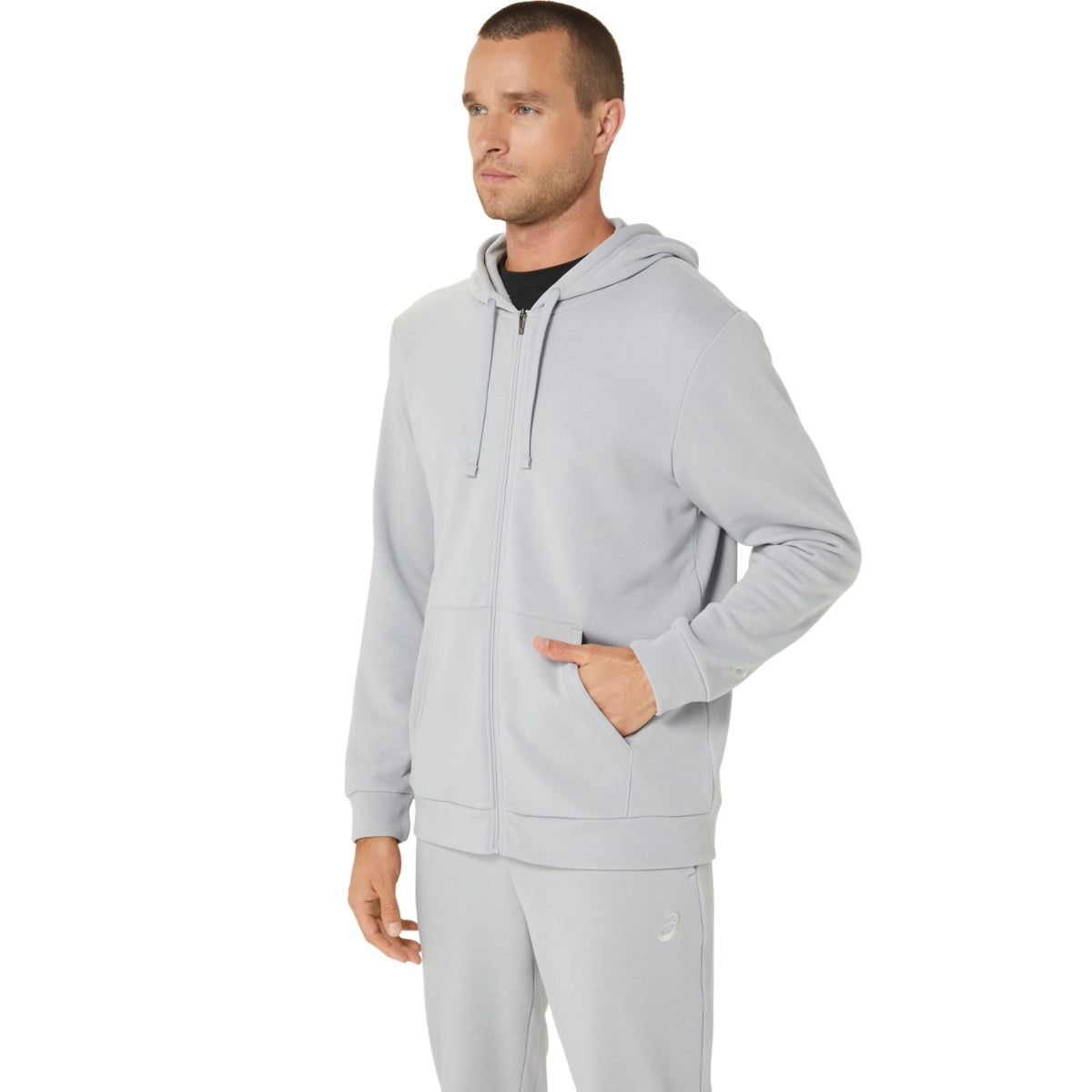 Asics Men's Sweat Full Zip Hoodie Mens Apparel Sweatshirts & Fleece