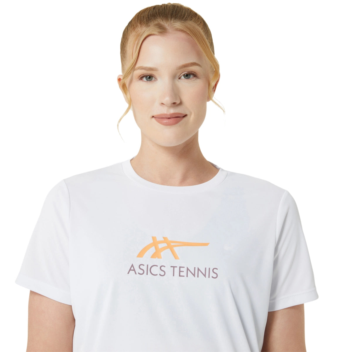 Asics Women's Court Tennis Graphic Tee Womens Apparel Shirts & Tops