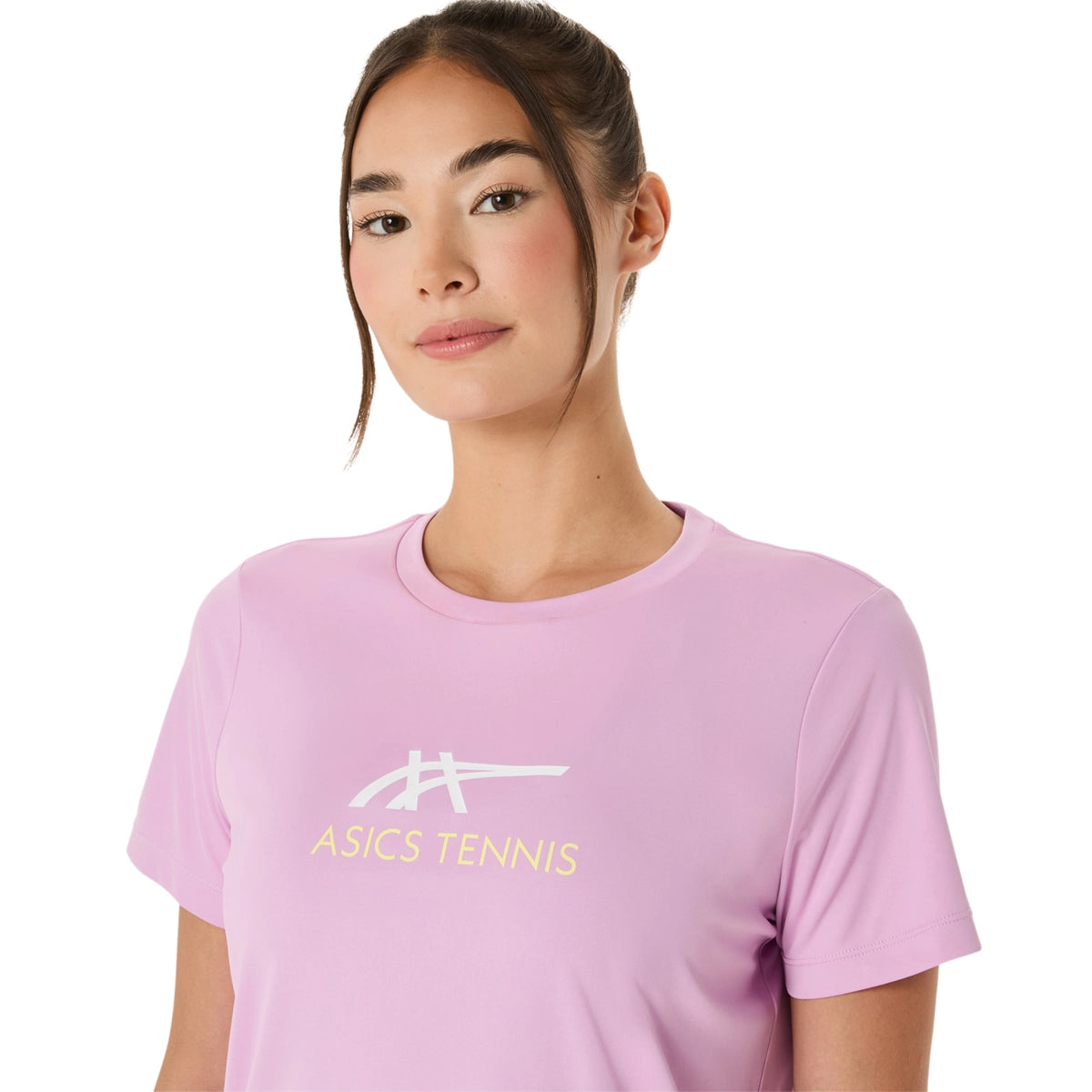 Asics Women's Court Tennis Graphic Tee Womens Apparel Shirts & Tops