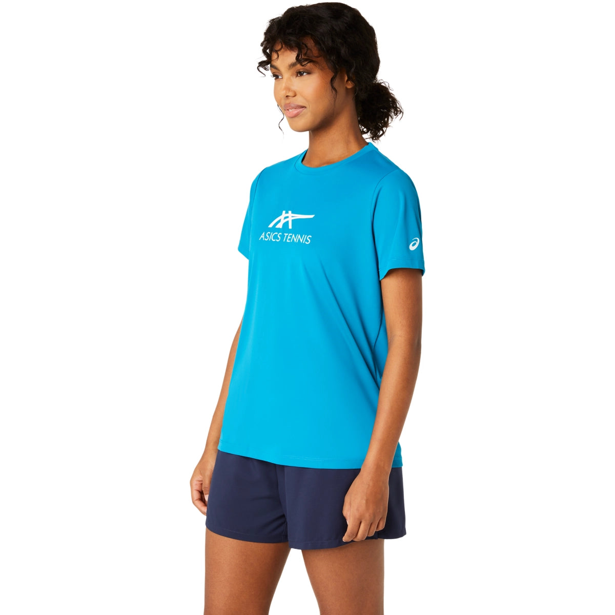 Asics Women's Court Tennis Graphic Tee Womens Apparel Shirts & Tops