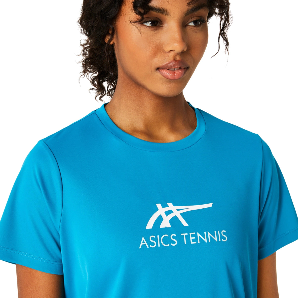 Asics Women's Court Tennis Graphic Tee Womens Apparel Shirts & Tops