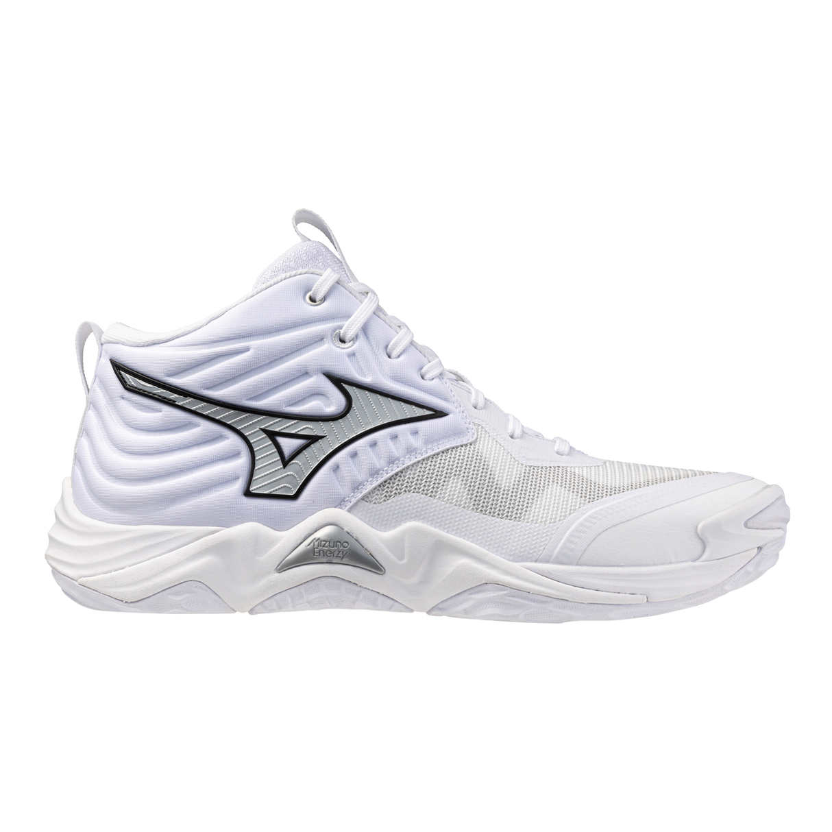 Mizuno Adult Wave Momentum 4 Elite Mid Volleyball Shoes-6
