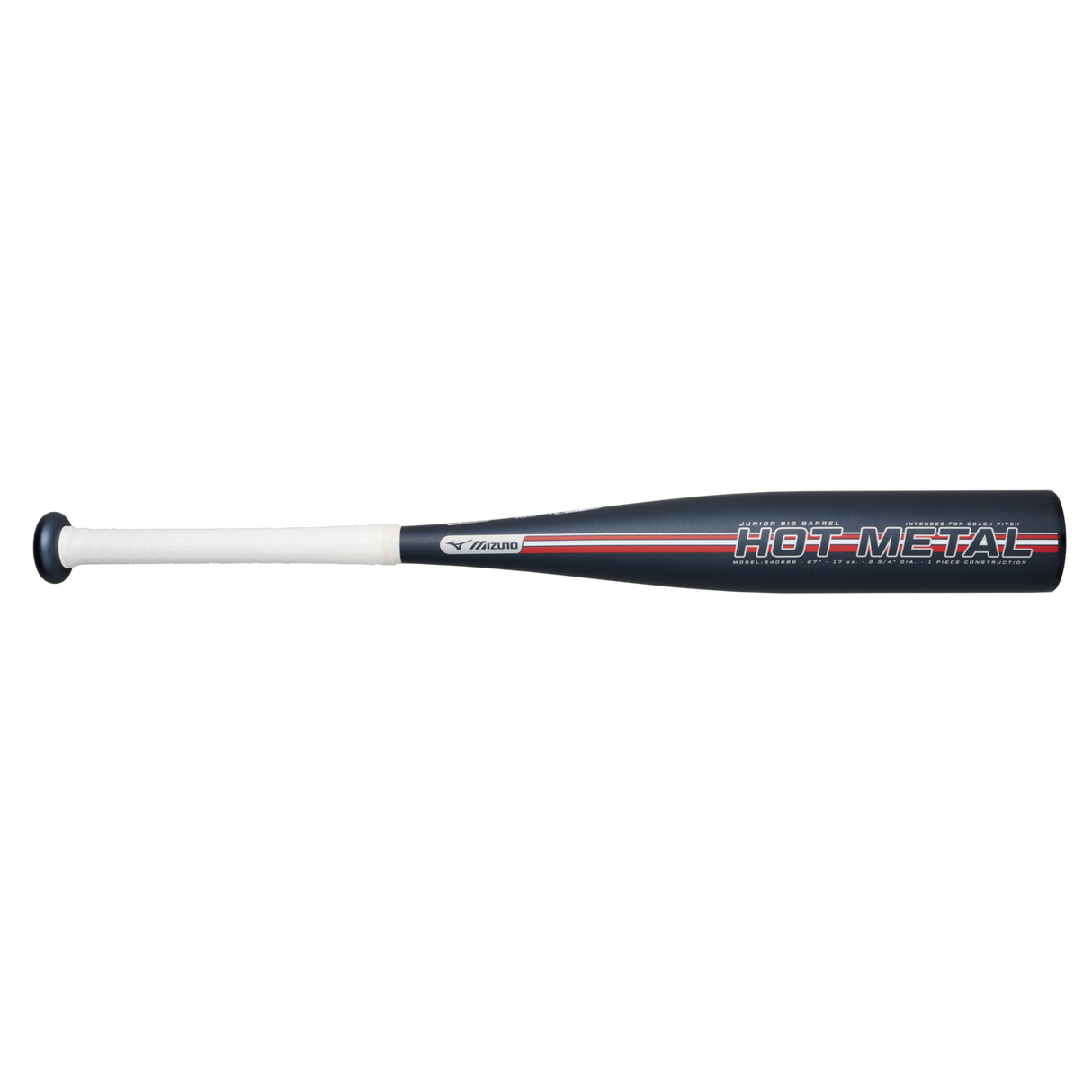 Mizuno B26-Hot Metal Coach Pitch -10 USSSA Baseball Bat-4