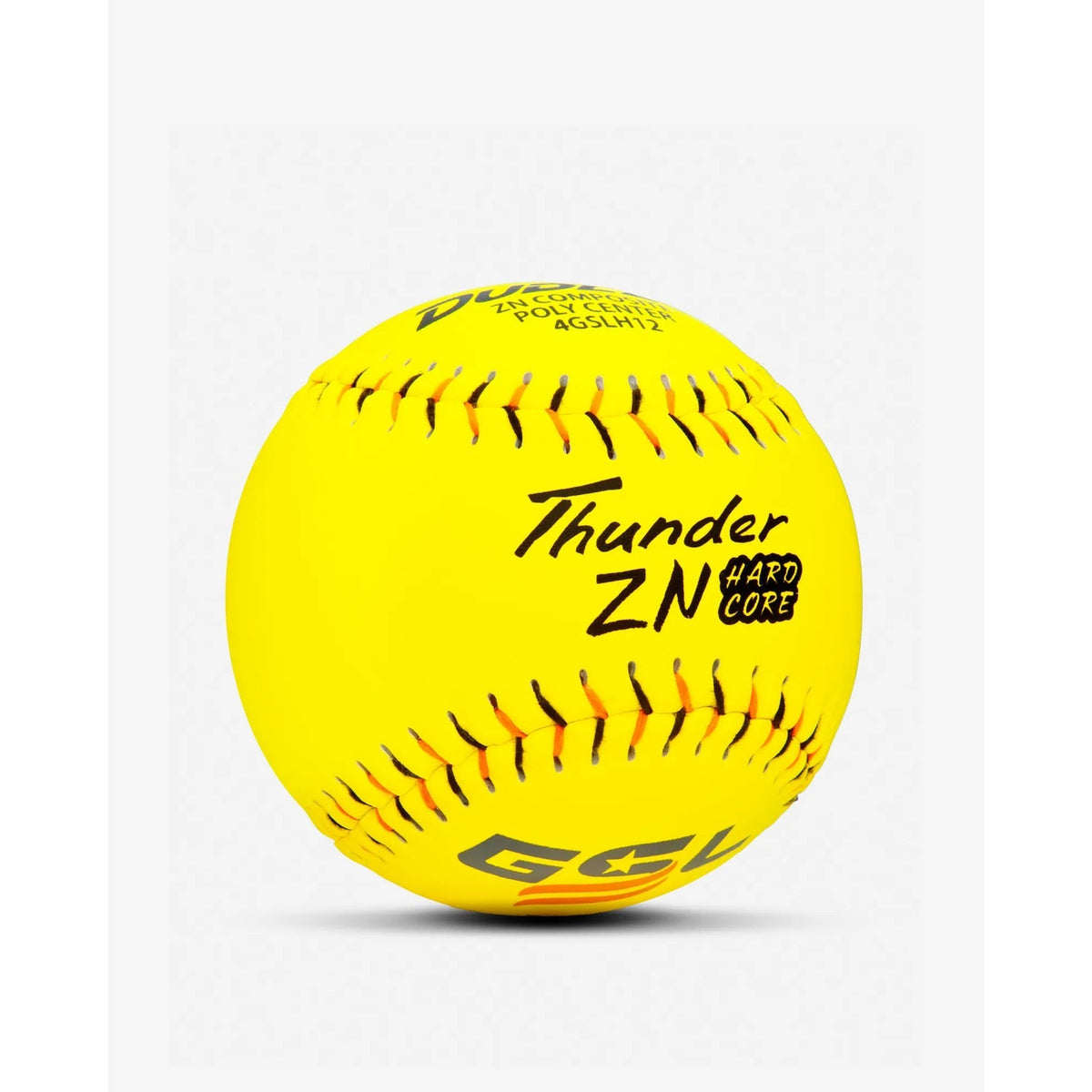 Dudley One Dozen GSL Thunder ZN Hard Core Composite Slowpitch Softballs-3