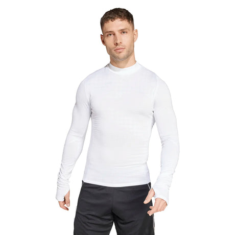adidas Men's Techfit Cold.RDY Long Sleeve Soccer T-Shirt Soccer Uniforms & Apparel All