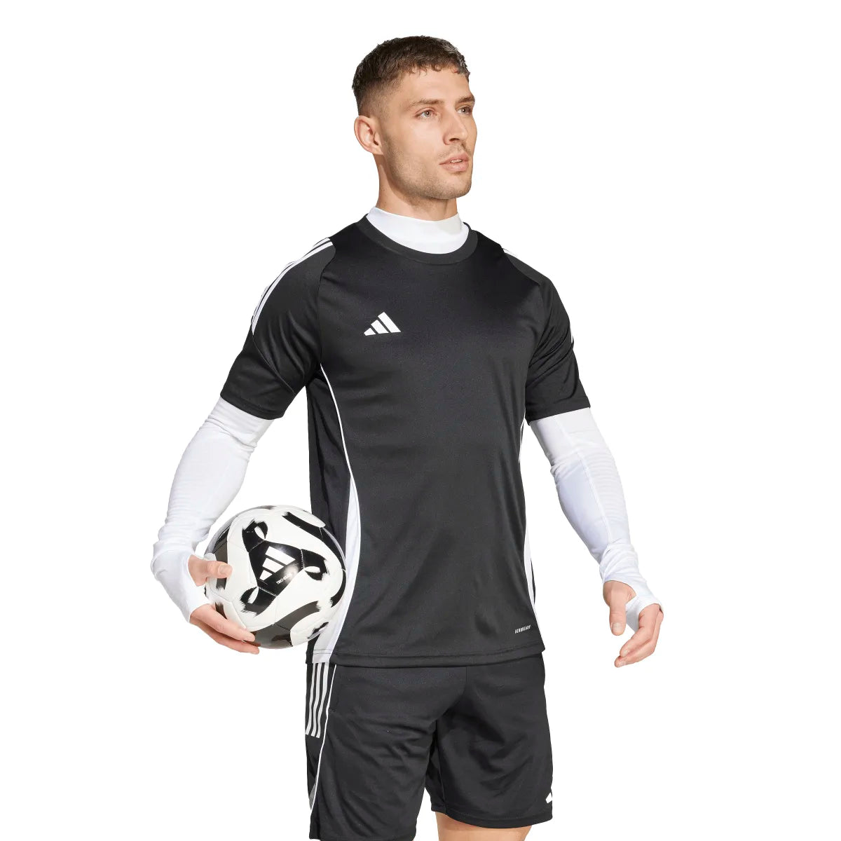 adidas Men's Techfit Cold.RDY Long Sleeve Soccer T-Shirt Soccer Uniforms & Apparel All