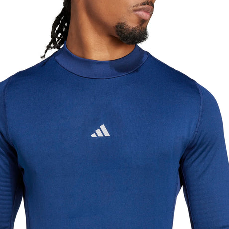 adidas Men's Techfit Cold.RDY Long Sleeve Soccer T-Shirt Soccer Uniforms & Apparel All