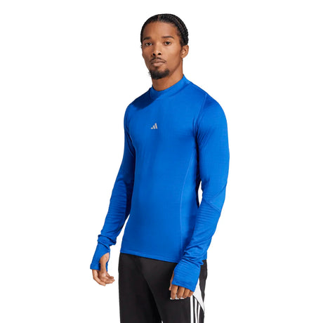 adidas Men's Techfit Cold.RDY Long Sleeve Soccer T-Shirt Soccer Uniforms & Apparel All