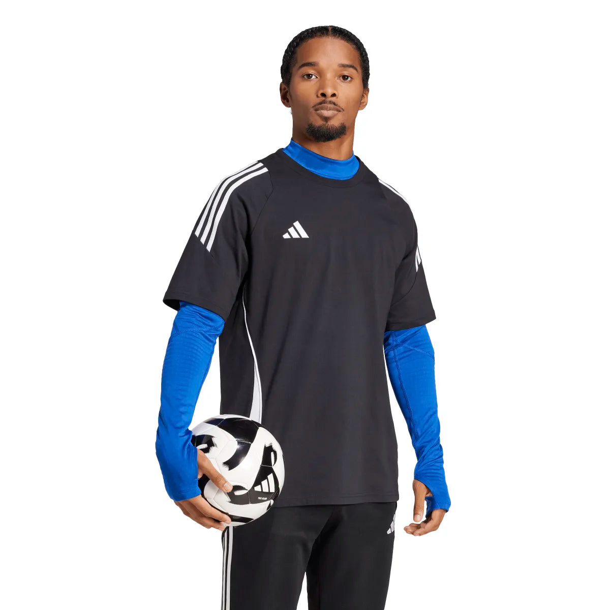adidas Men's Techfit Cold.RDY Long Sleeve Soccer T-Shirt Soccer Uniforms & Apparel All