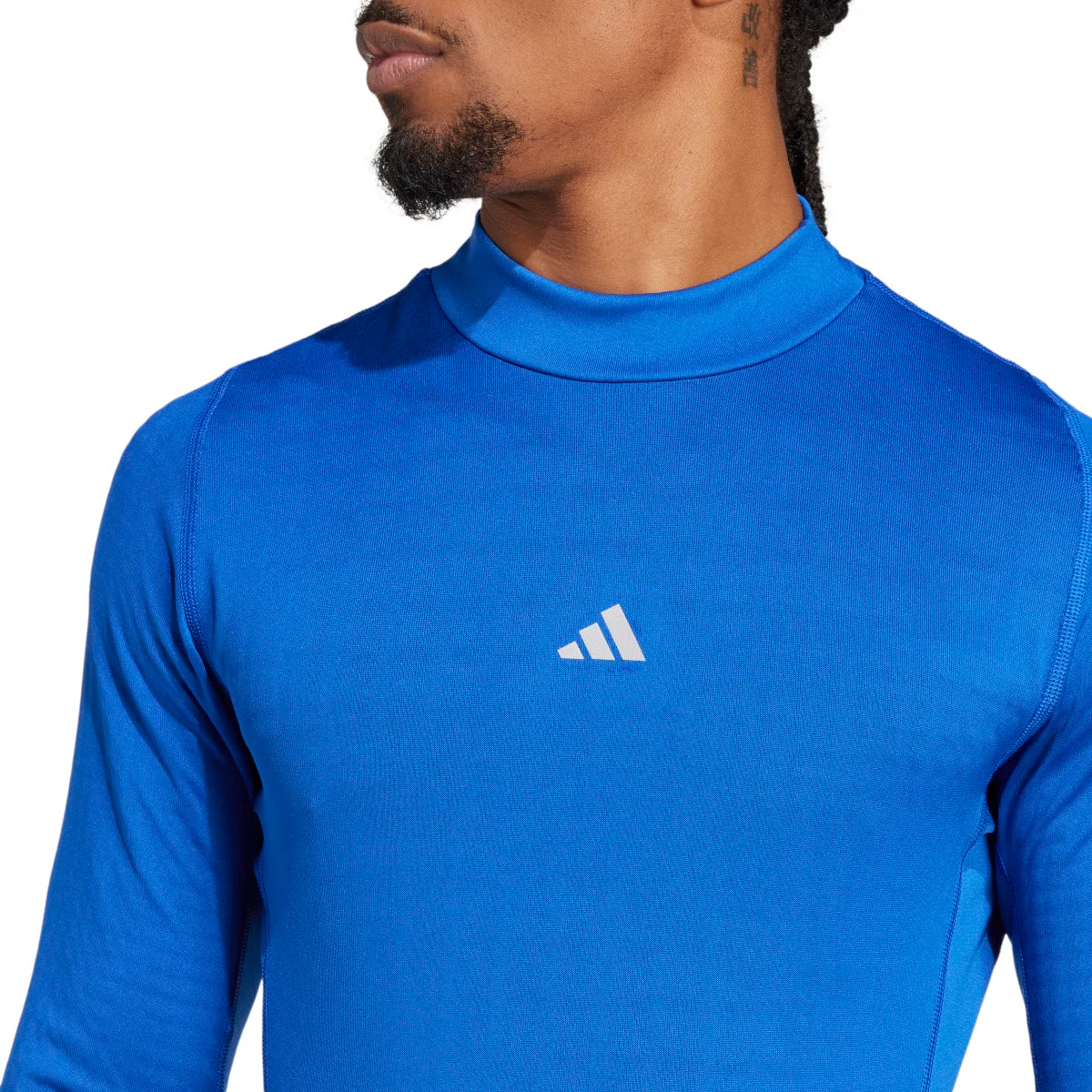 adidas Men's Techfit Cold.RDY Long Sleeve Soccer T-Shirt Soccer Uniforms & Apparel All