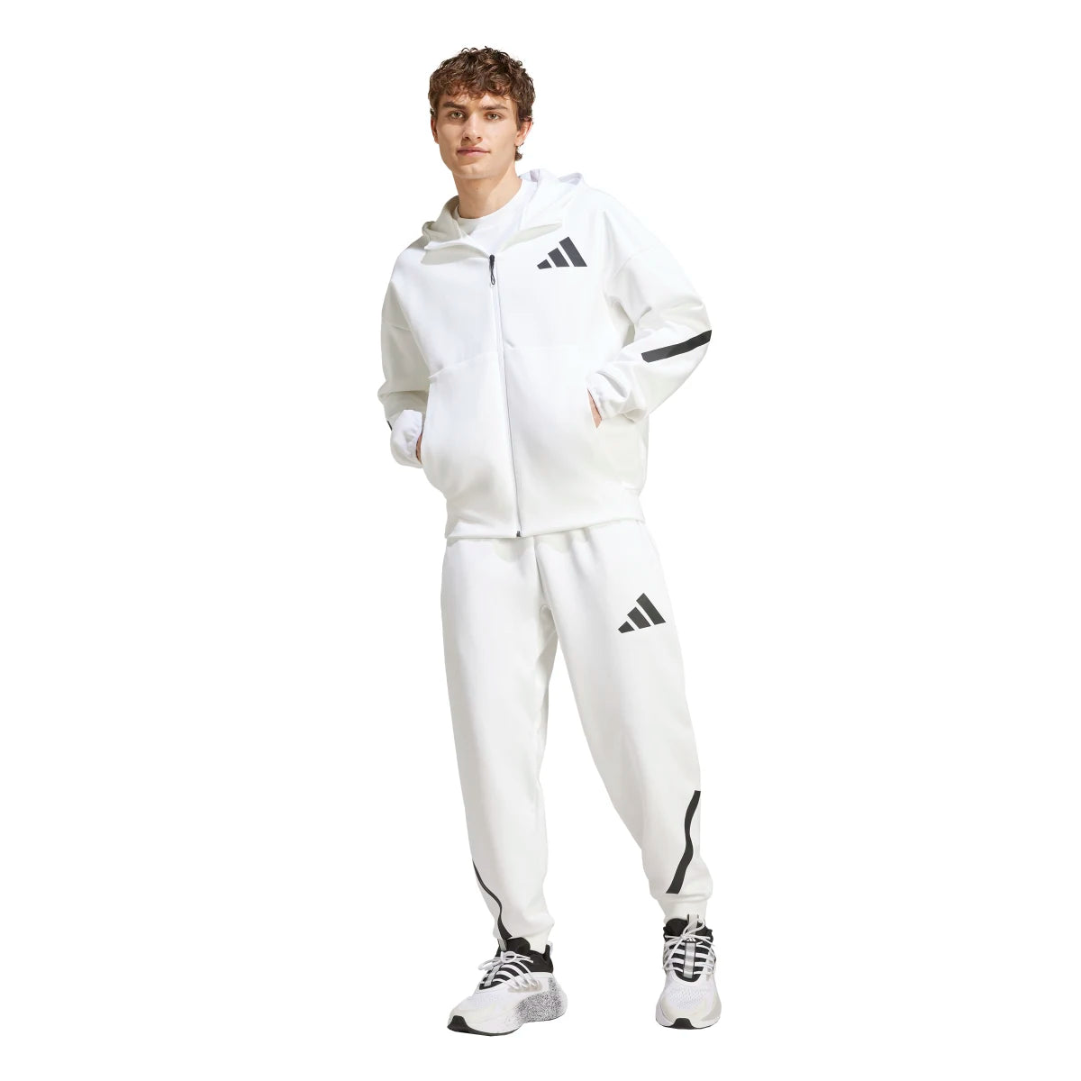 adidas Men's Z.N.E. Full Zip Track Jacket Tall Mens Apparel Sweatshirts & Fleece