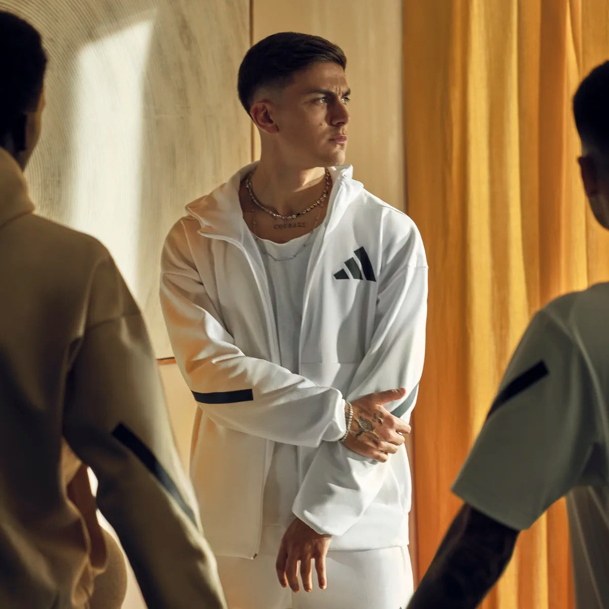 adidas Men's Z.N.E. Full Zip Track Jacket Tall Mens Apparel Sweatshirts & Fleece