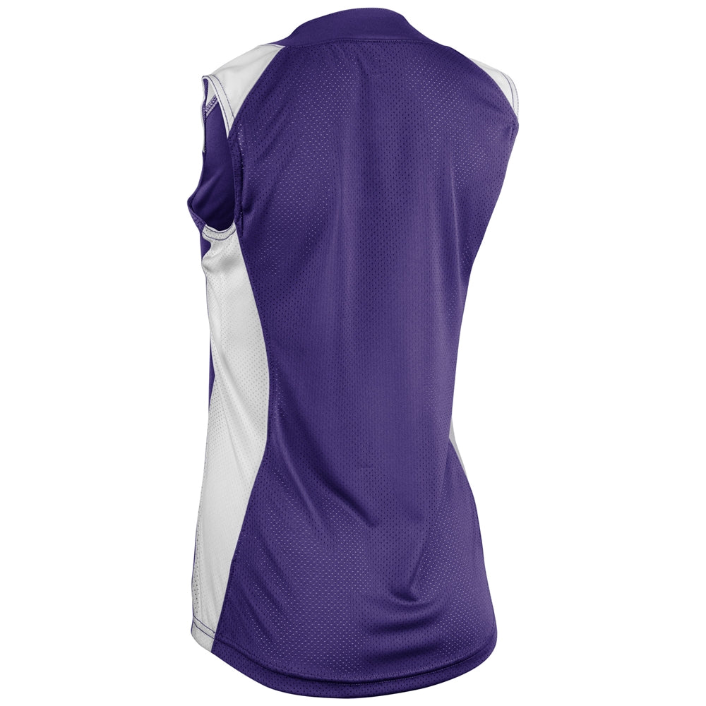 Champro Women's Infinite 2-Button Sleeveless Basketball Jersey-2