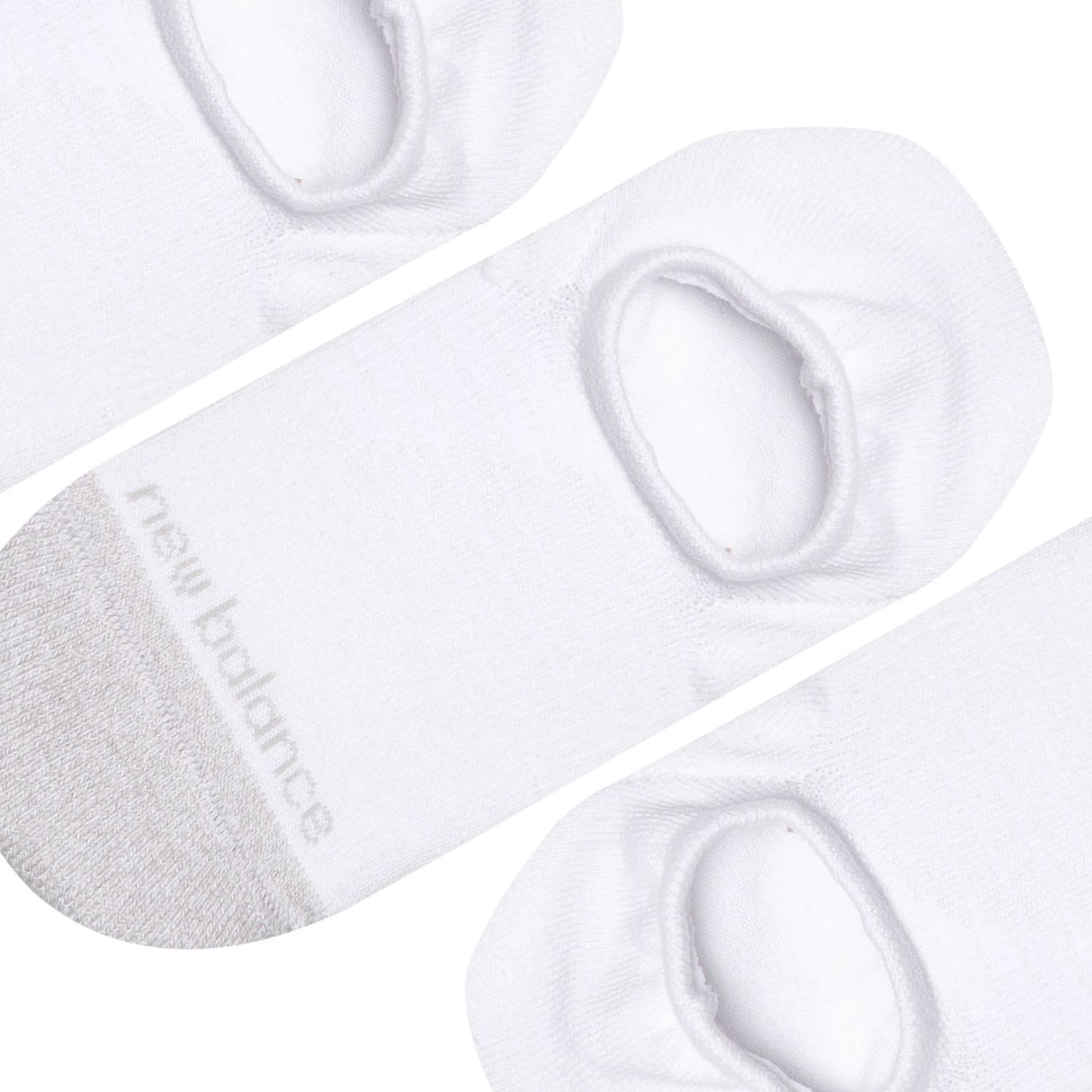 New Balance Active Invisible No Show Socks 3 Pack-2