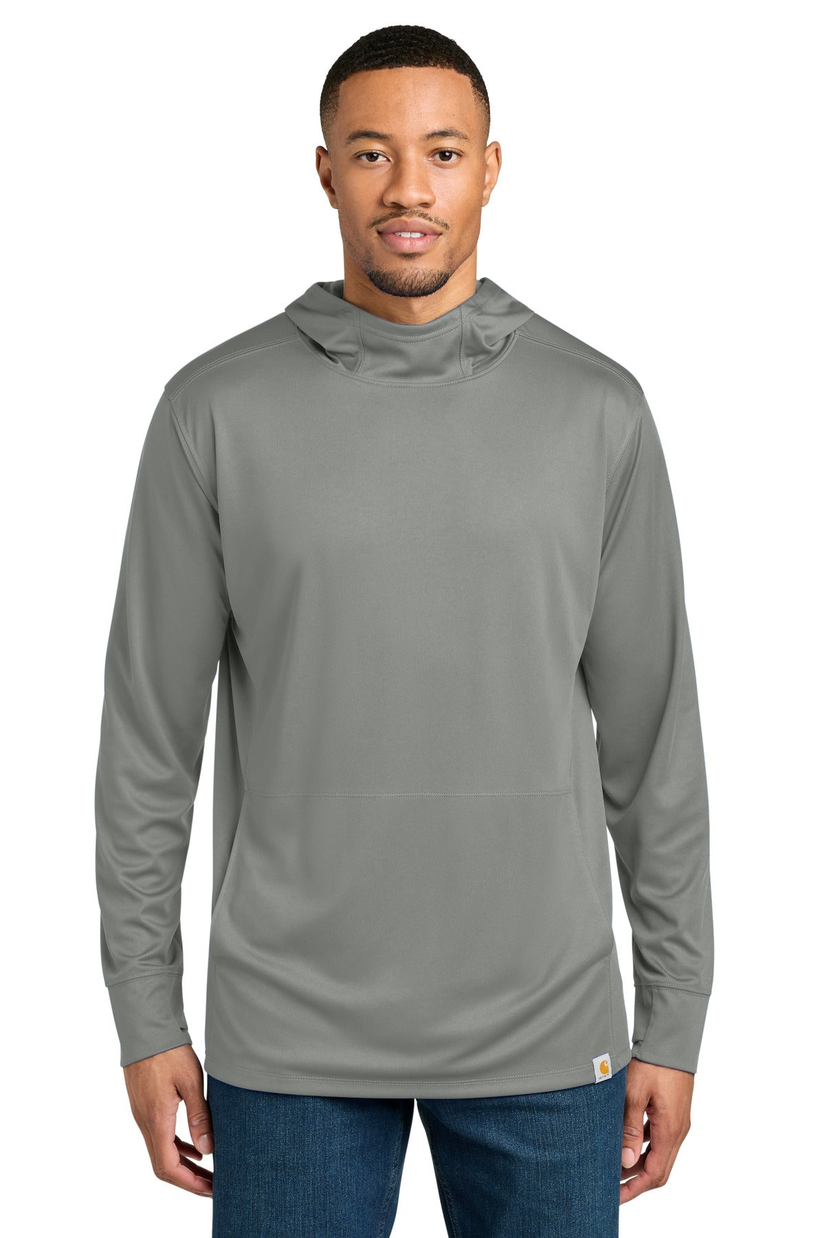 Carhartt Men's Force Sun Defender Long Sleeve Hooded T-Shirt CT106923