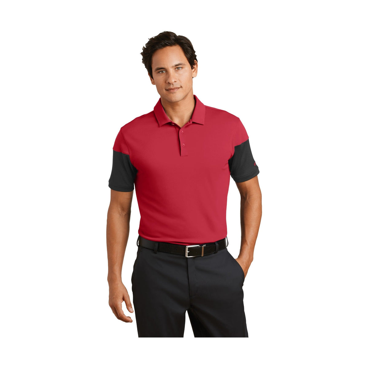 Nike Men's Dri-FIT Sleeve Colorblock Modern Fit Polo